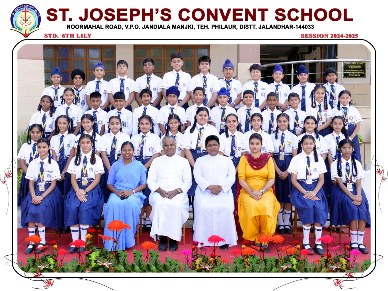 Class VI - Lily Group Photo 2024-2025